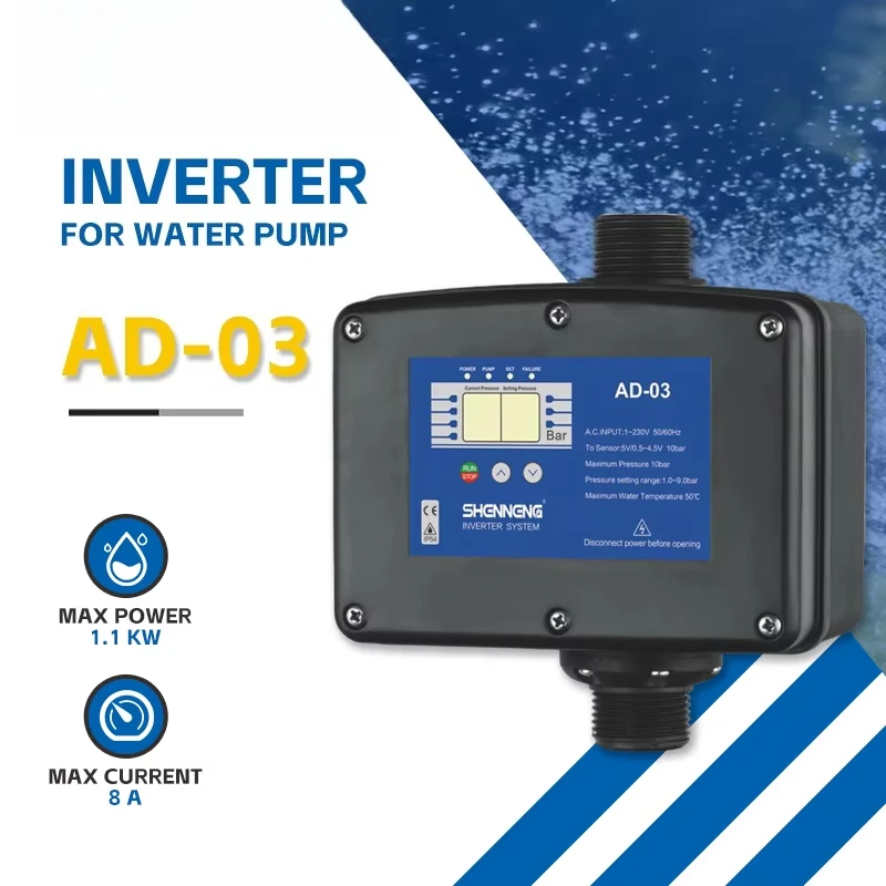 Silent 1000W Power Home 220V Frequency Inverter for Water Pump