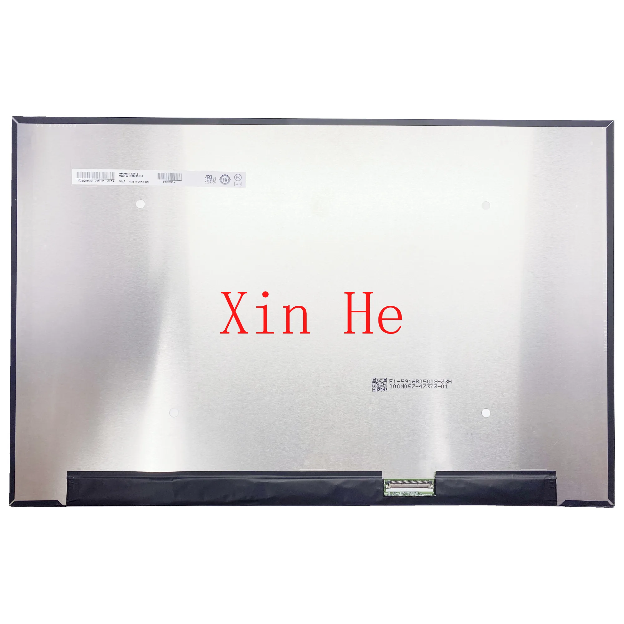 

16.0'' 165Hz B160UAN01.Q Laptop LCD Screen Display Panel 1920*1200 EDP 40 Pins