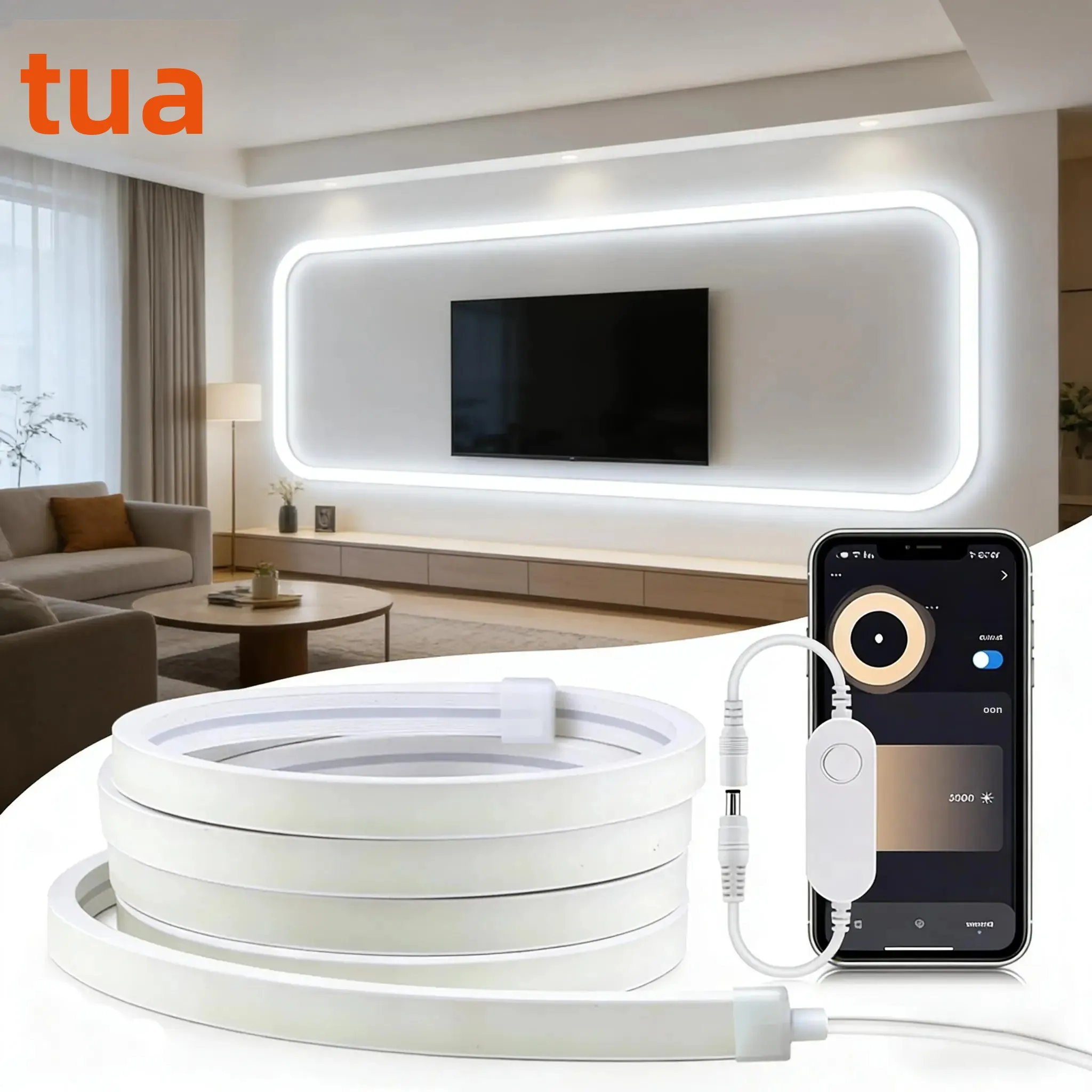 2-3-5-10m-tuya-smart-cob-neon-led-strip-pure-silicone-tube-uniform-glow-ip65-waterproof-with-alexa-google-home-app-voice-control