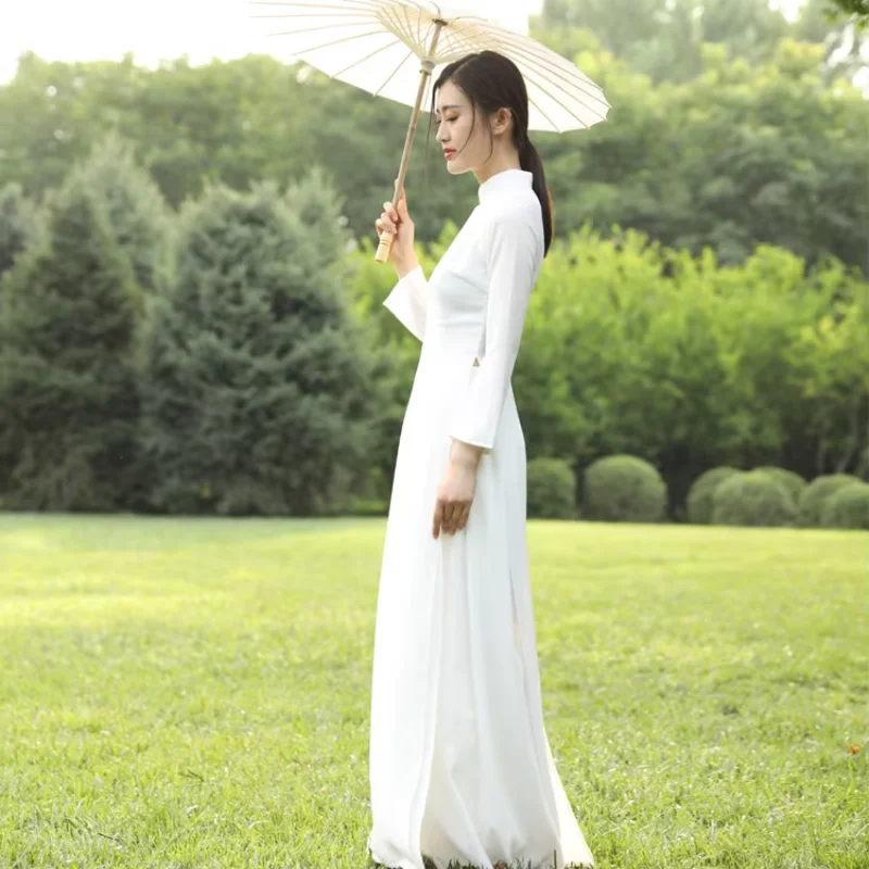 Ao Dai-Robe Cheongsam Traditio - Ao Dai Vietnam Dress avis et prix