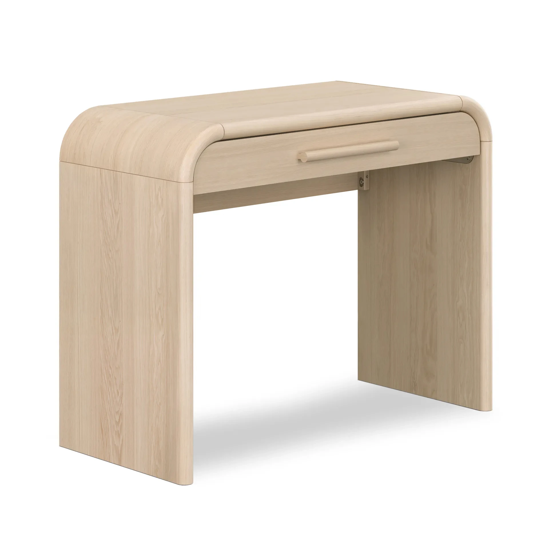 ^French & American Style Solid Wood Office Desk, Ash Wood Solid Wood Export Computer Desk