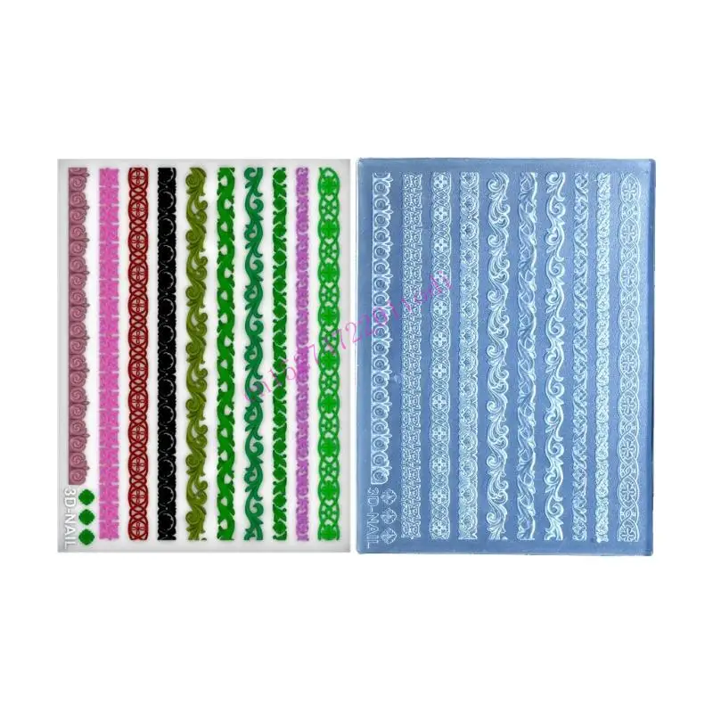 M76B Tấm móng tay silicon For