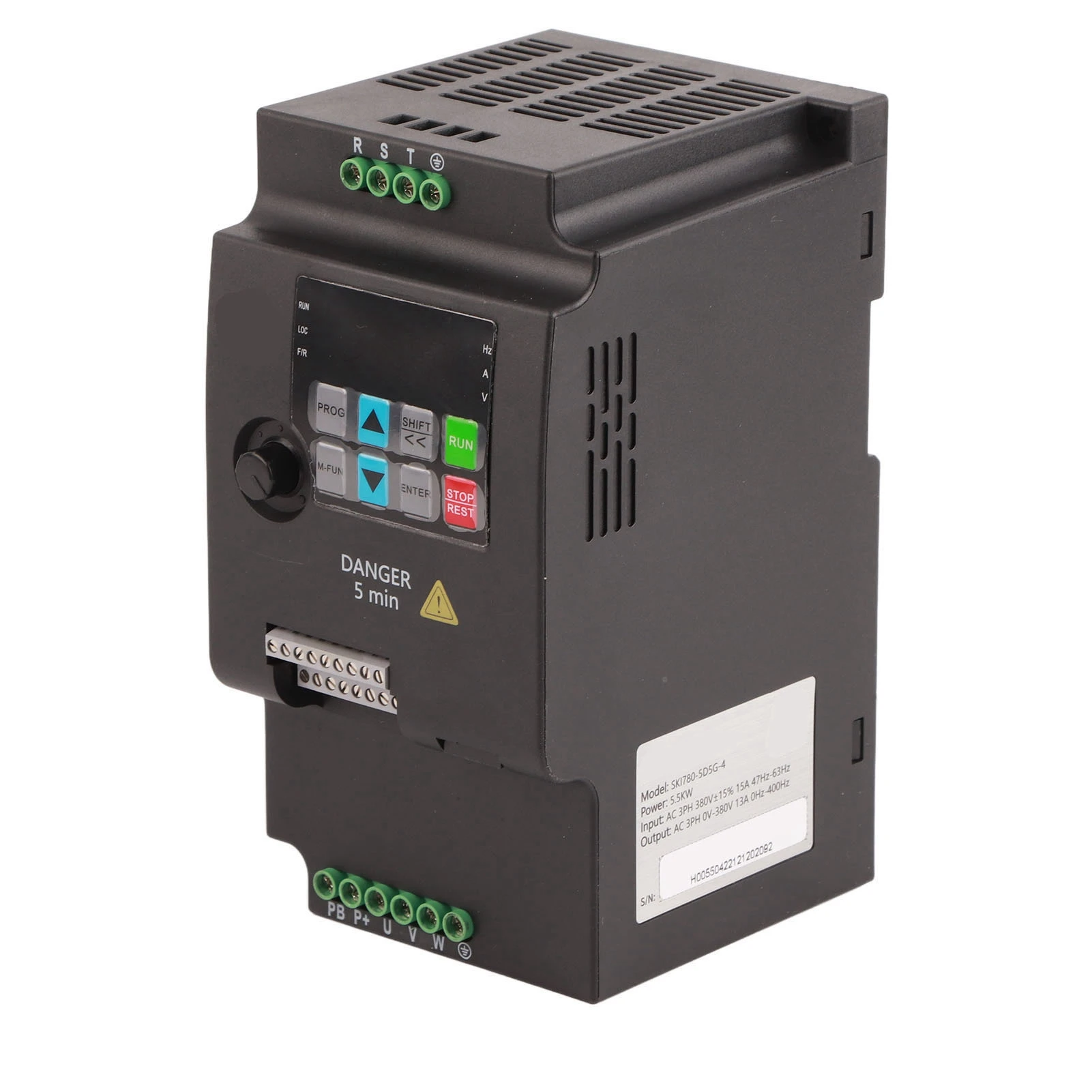 주파수 인버터 다중 속도 제어 0-400Hz 주파수 변환기 가변 속도 드라이브 PID 제어 산업용 산업용