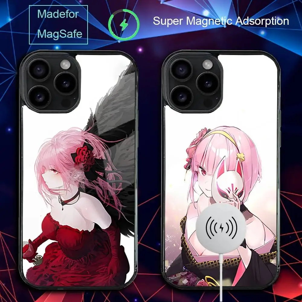 

M-Mori H-Hololive Calliope Phone Case For iPhone 17,16,15,14,13,12,11,Pro,Max,Plus,Mini,SE4,E Magnetic Magsafe Wireless Charging