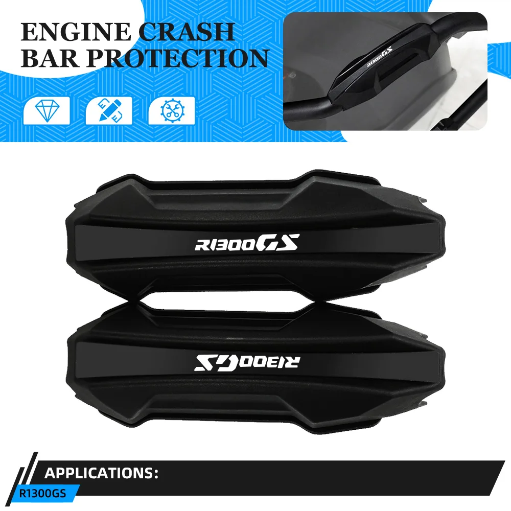 Barras de choque de motor de motocicleta, bloque protector de parachoques de motor de 25mm para BMW R1300GS R1300 GS R 1300 GS ADVENTURE 2023 2024