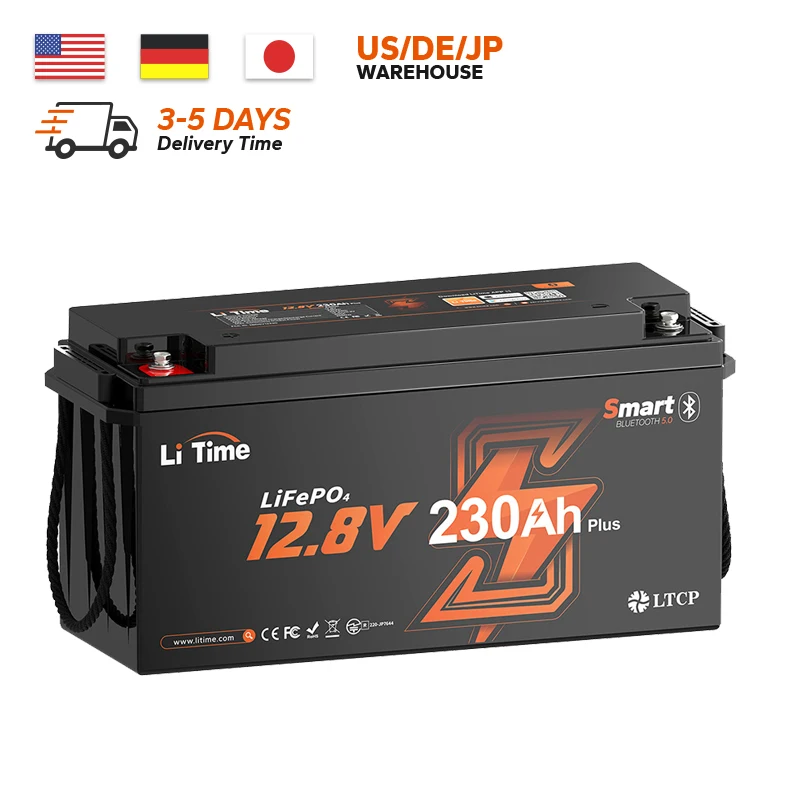 Rechargeable Lifepo4 Lithium Ion Battery Packs RV Marine Lithium Ion Battery