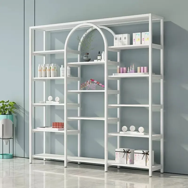 عرض فاخر خفيف، حامل عرض مانيكير، منتجات، تخزين صالونات التجميل، خزانة غراء طلاء الأظافر