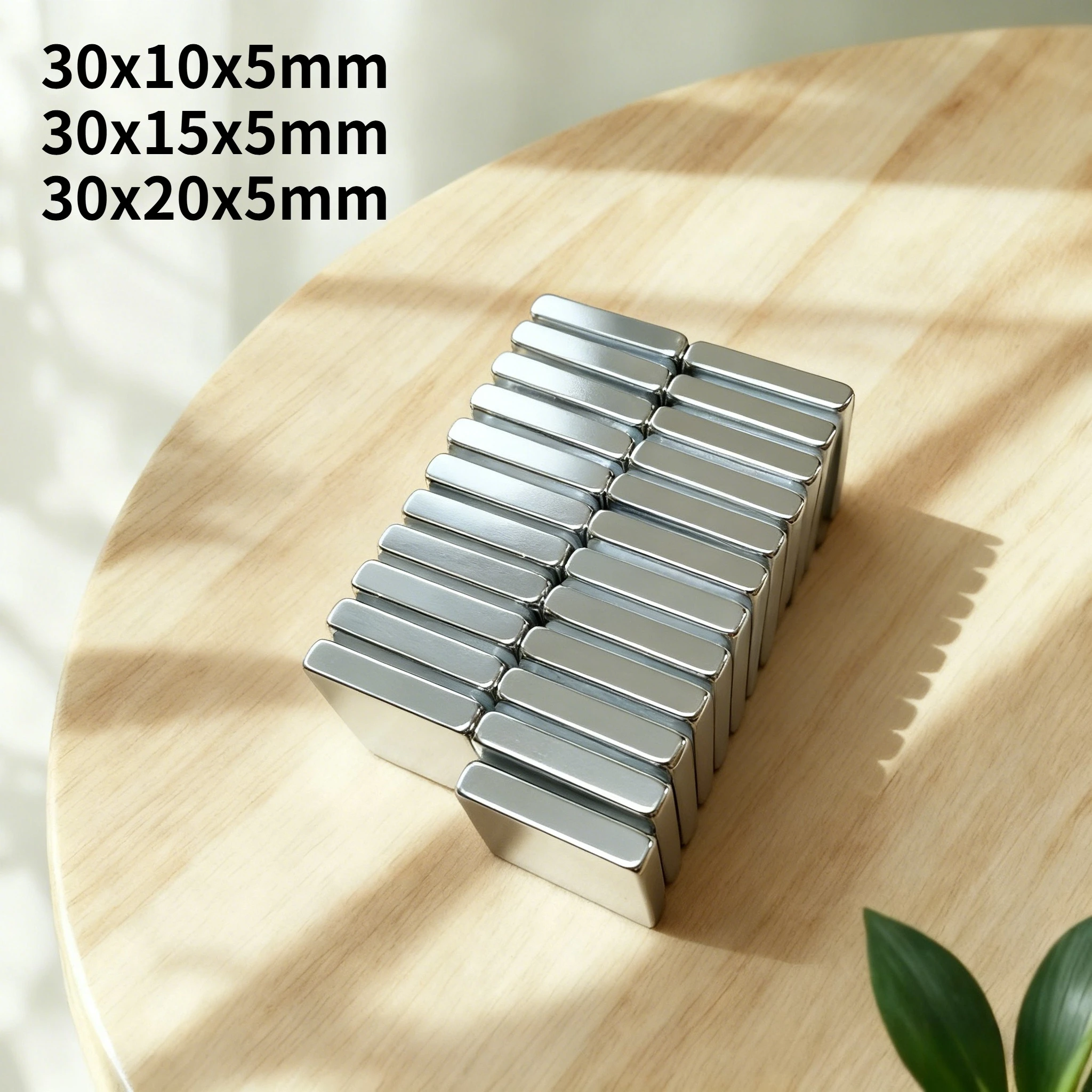 N52 30x10x5 30x15x5 30x20x5 Aimant Magnts Scooter Ebike Neodymium Search Fridge Generator Customised Diy  School for Testing