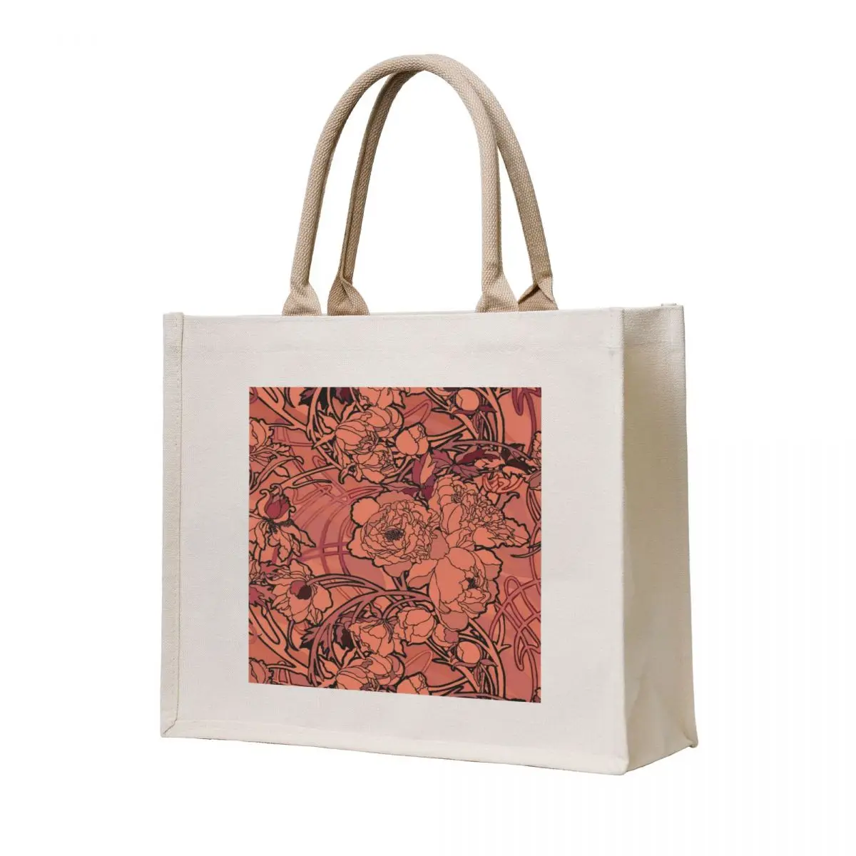 

alphonse mucha - flowers Tote Bag sac pour femme Women's bag Women bags free delivery bags