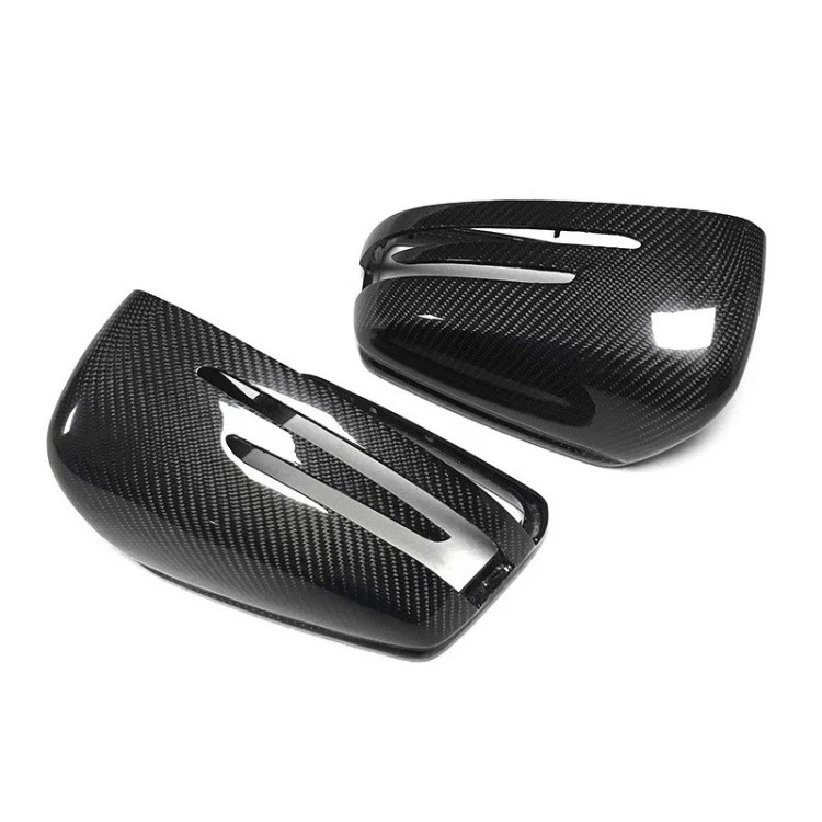 Automobile carbon fiber replacement rearview mirror housing is suitable for Mercedes-Benz W204 W176 W212 W117 W218.