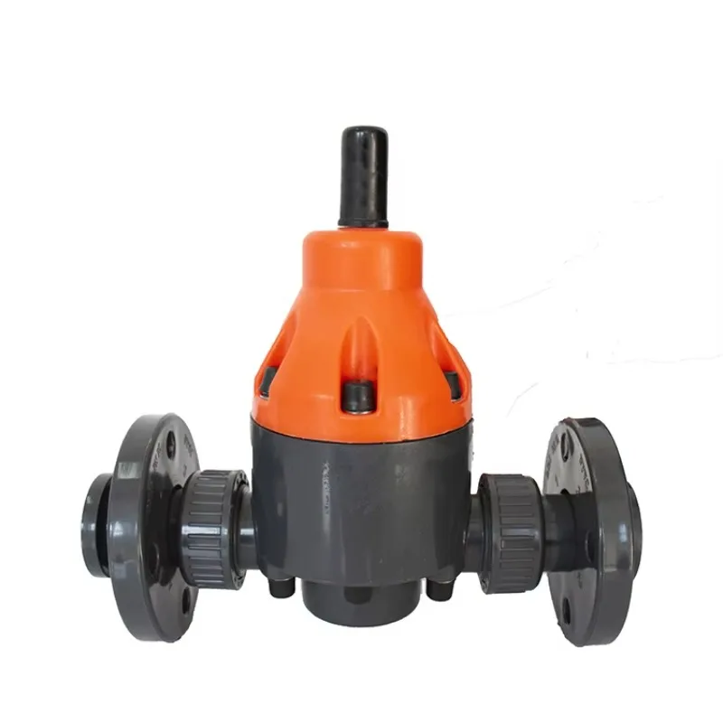 

Hephis Pvc Plastic Flange Type Back Pressure/Safety Valve for Dosing Metering Pumps 0~1.0MPa,0.2~1.6MPa