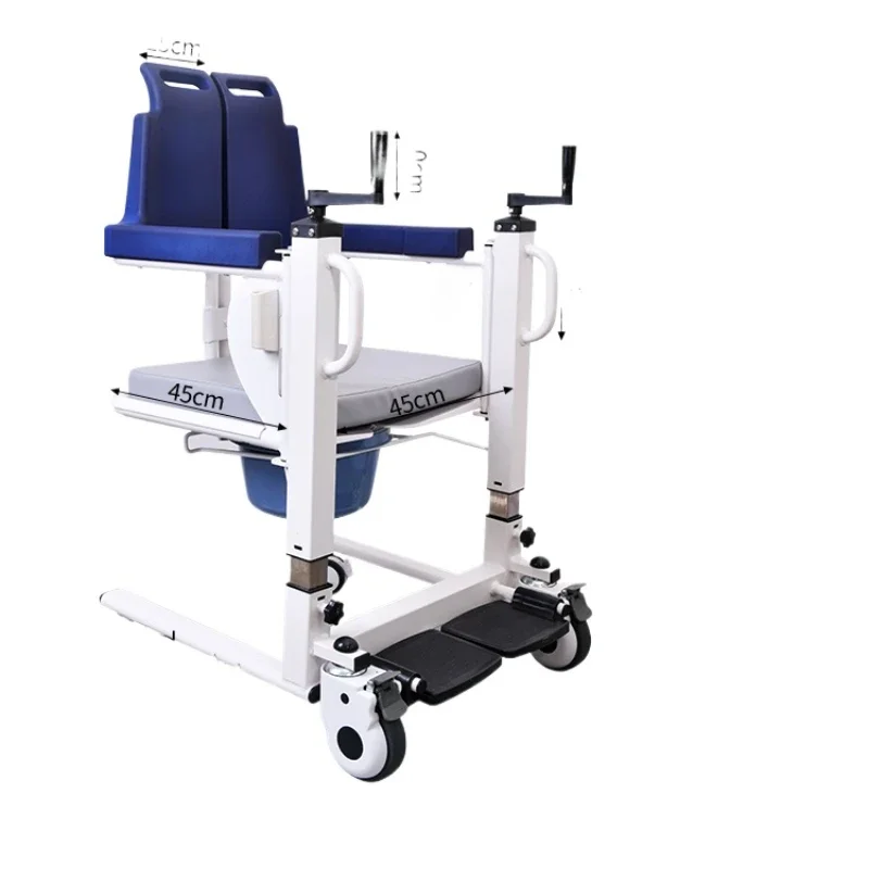 

Nursing shift chair elderly patients of paralysis hydraulic translocation machine the disabled in bed bathing toilet walker