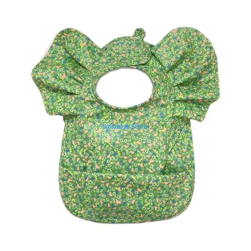 

Baby Bib PU Macrames Cartoon Saliva Towel Soft Comfortable Burp Cloth 62CF