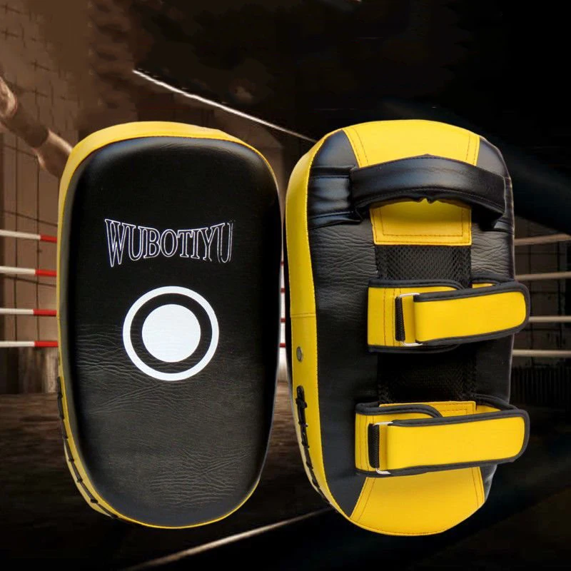 1 pçs luvas de boxe treinamento alvo foco punch pad combate taekwondo boxer almofadas kick saco karate combate luva tailandesa transporte da gota