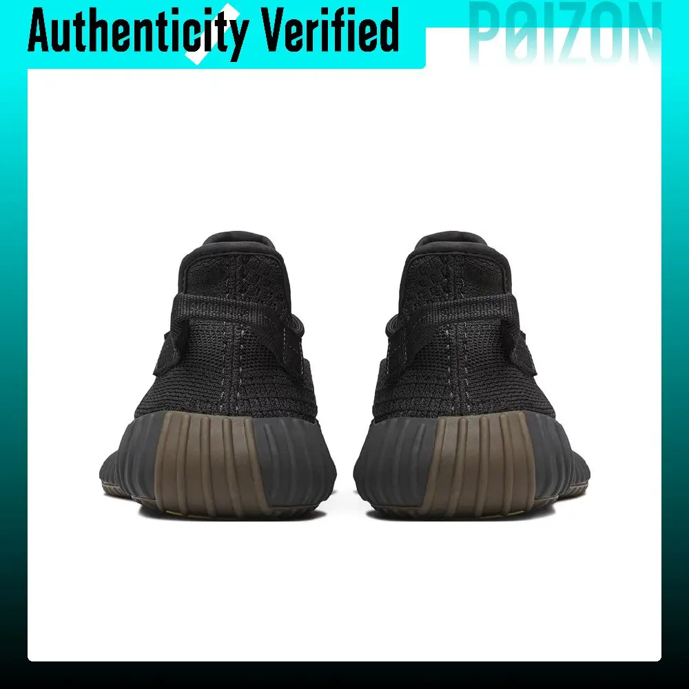 Adidas Originals Yeezy Boost 350 V2 Casual Shoes Unisex Low-top Black FY4176-2020 view 4
