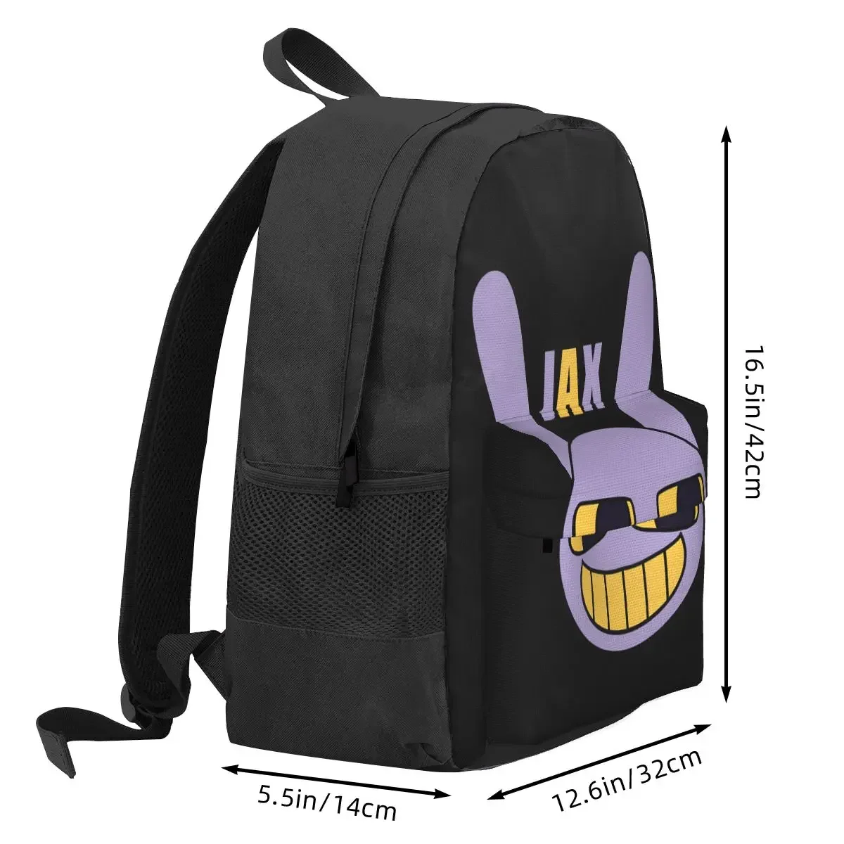 Jax With Name (The Amazing Digital Circus) Backpack Hot Sale Daypack Large Capacity Kids BookBag School Bag for Men Women