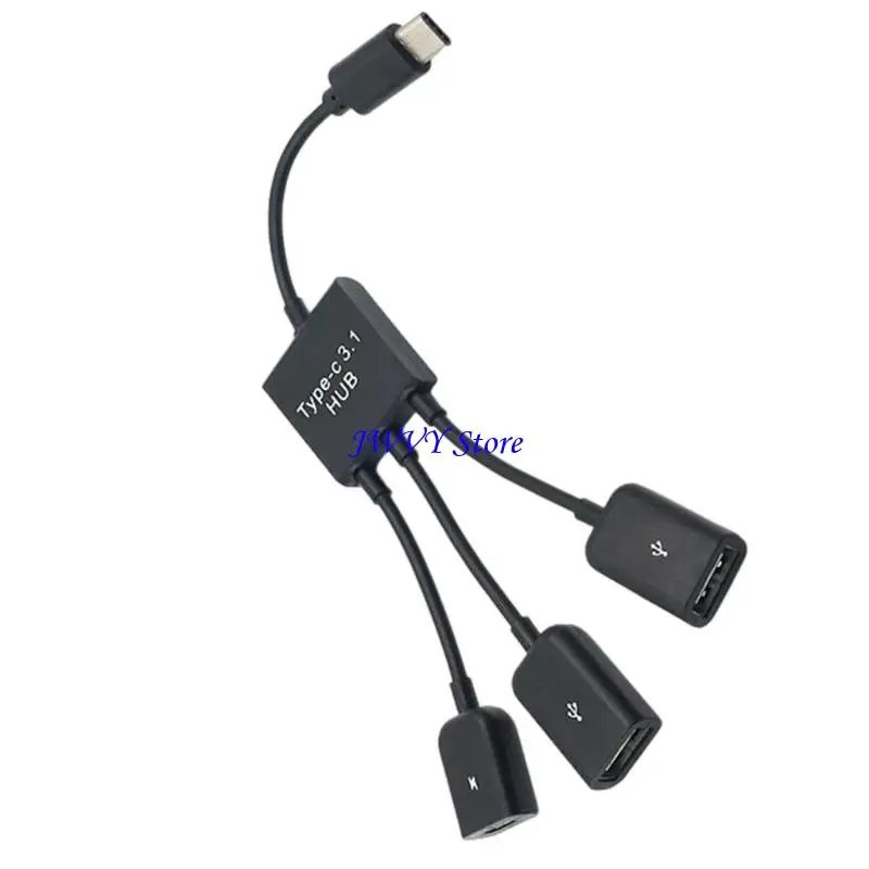 573A Portable OTG Cable 20cm Extension Cable for Multiple Devices Fast Speed