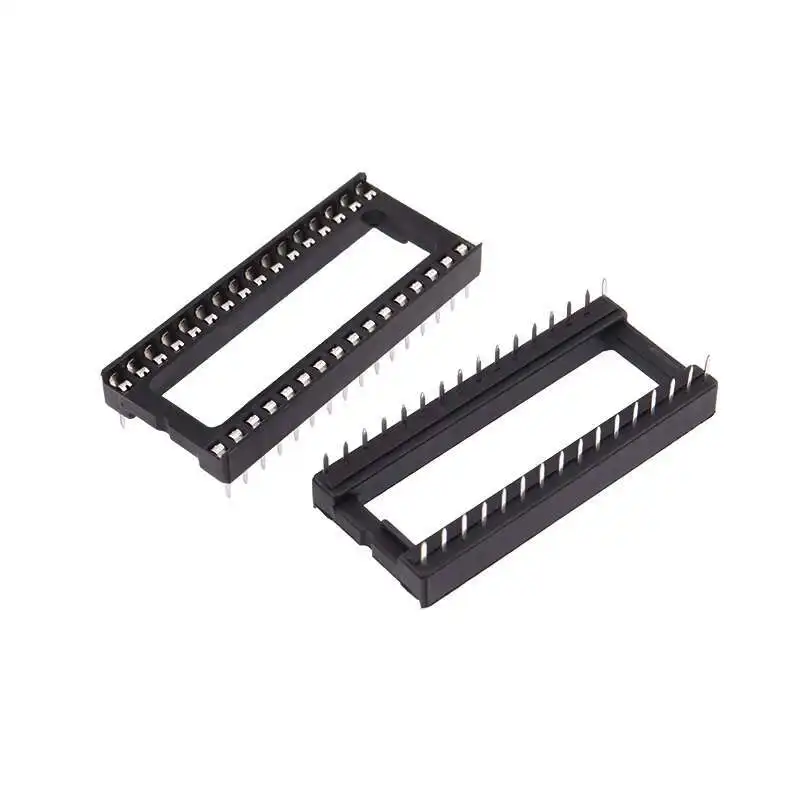 10 Stück IC-Sockel Integrierter Block Direktanschluss DIP Mikrocontroller-Chip-Basis 6/8/14/16/18/20/24/28/40 Pin – Detail 1