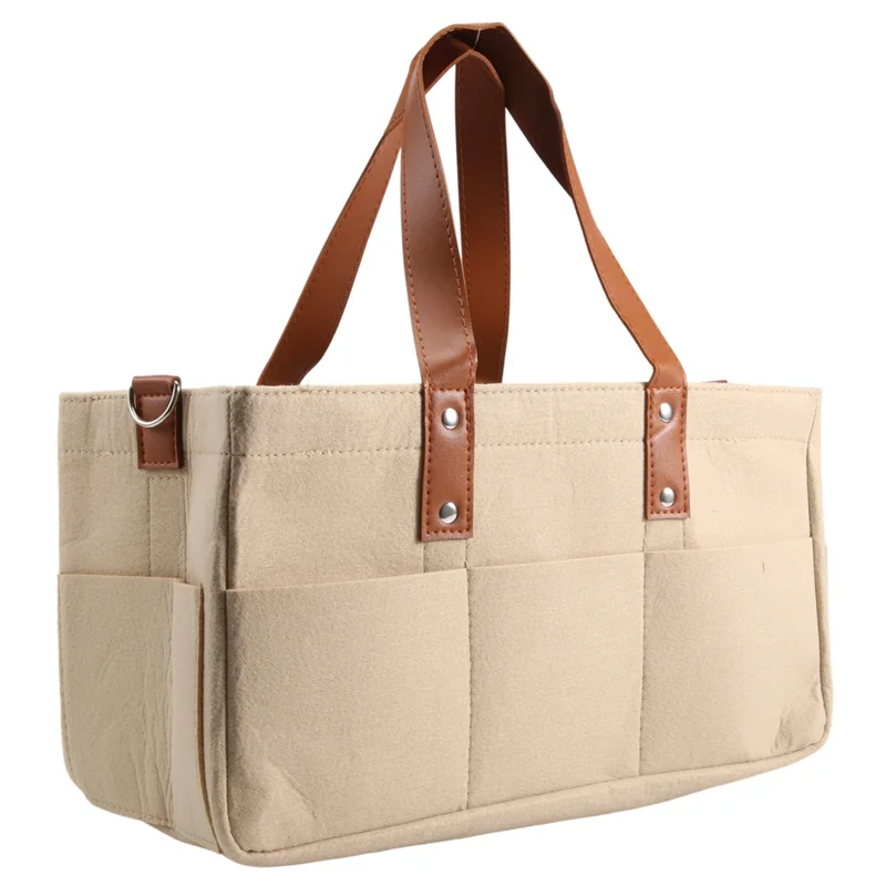 강력 추천 아기 펠트 수납 바구니 유아 기저귀 가방 손잡이 캐디 기저귀 교환대 아기 수납함