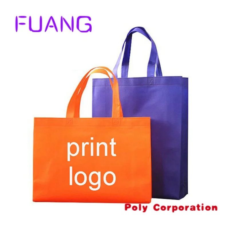 Custom  Reusable Customized Tote Shopping Bag Recycled Eco Non Woven Bag With Logo