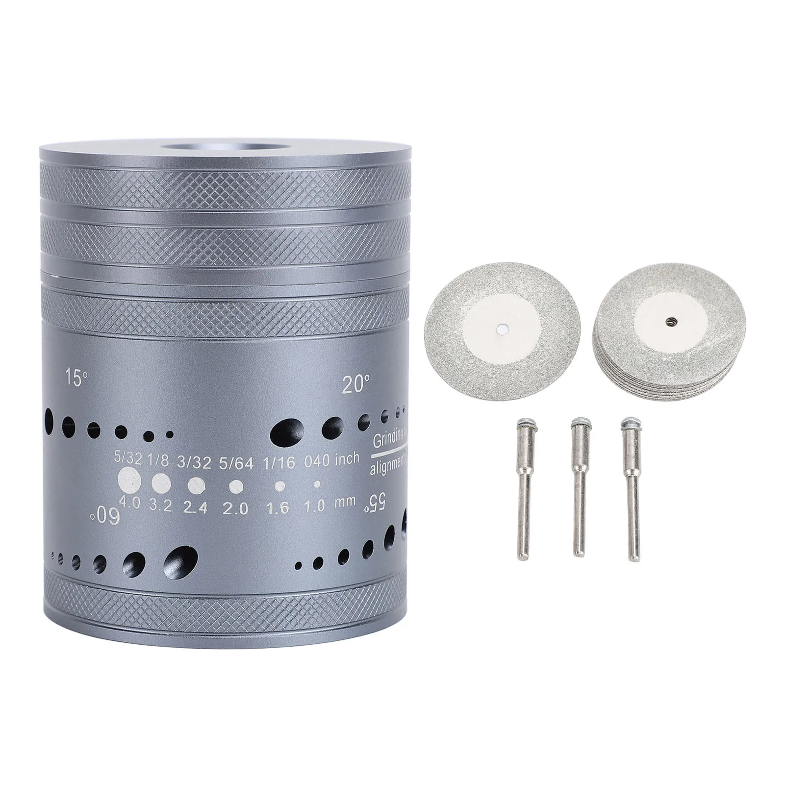 

Заточной станок для TIG-сварки, многоугольный, с 6 режущими пазами, 48 отверстиями, для заточки вольфрамовых электродов