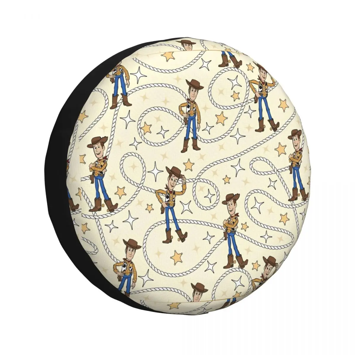 

Автомобиль Toy Story, аниме-фильм Вуди, чехол для запасного колеса, мягкий чехол для колеса, водонепроницаемый для внедорожников