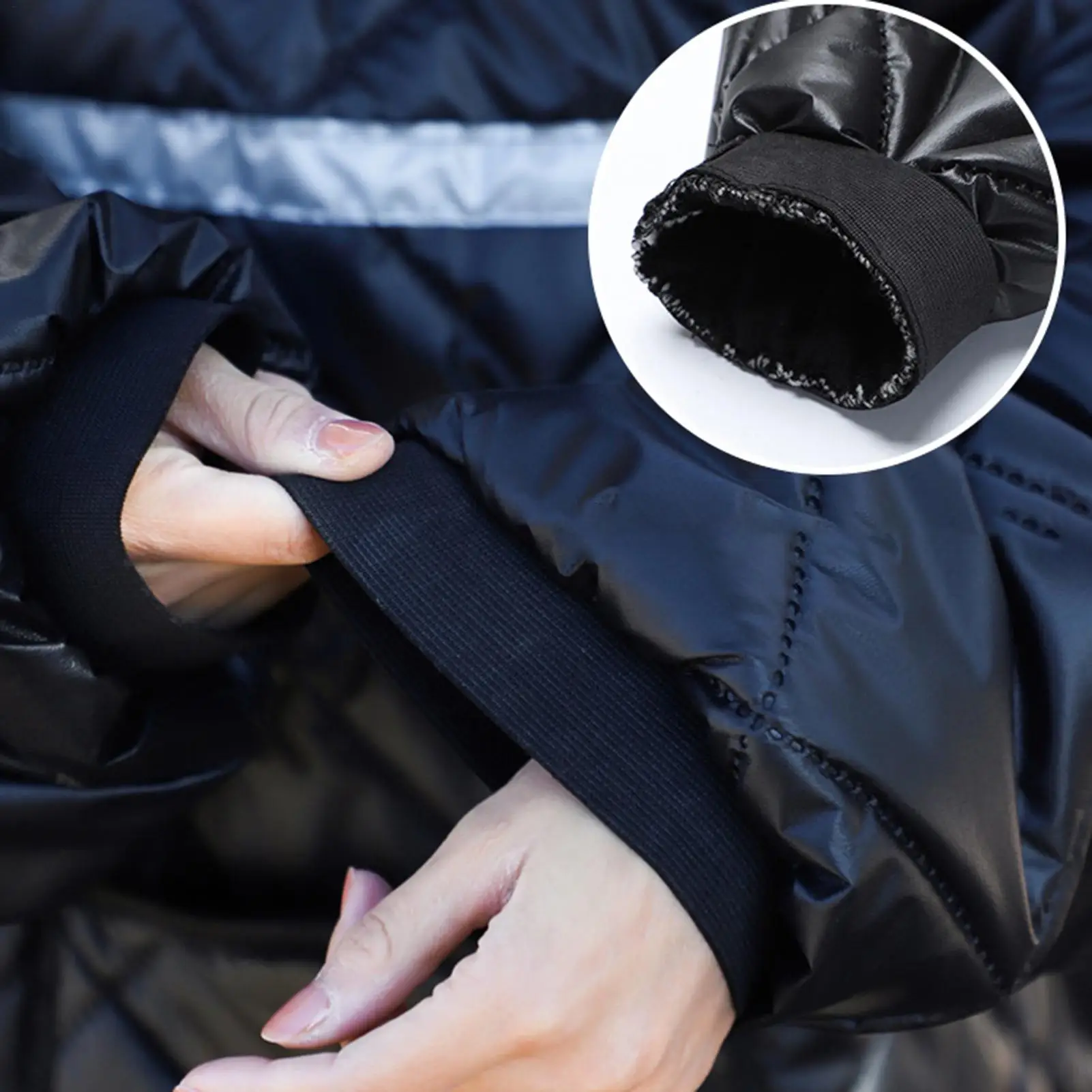 

Cycling Jacket Fleece-Lined Raincoats Winter Thickened Biking Jackets For Men Women Road Mountain Riding Motorcycling Outdoor