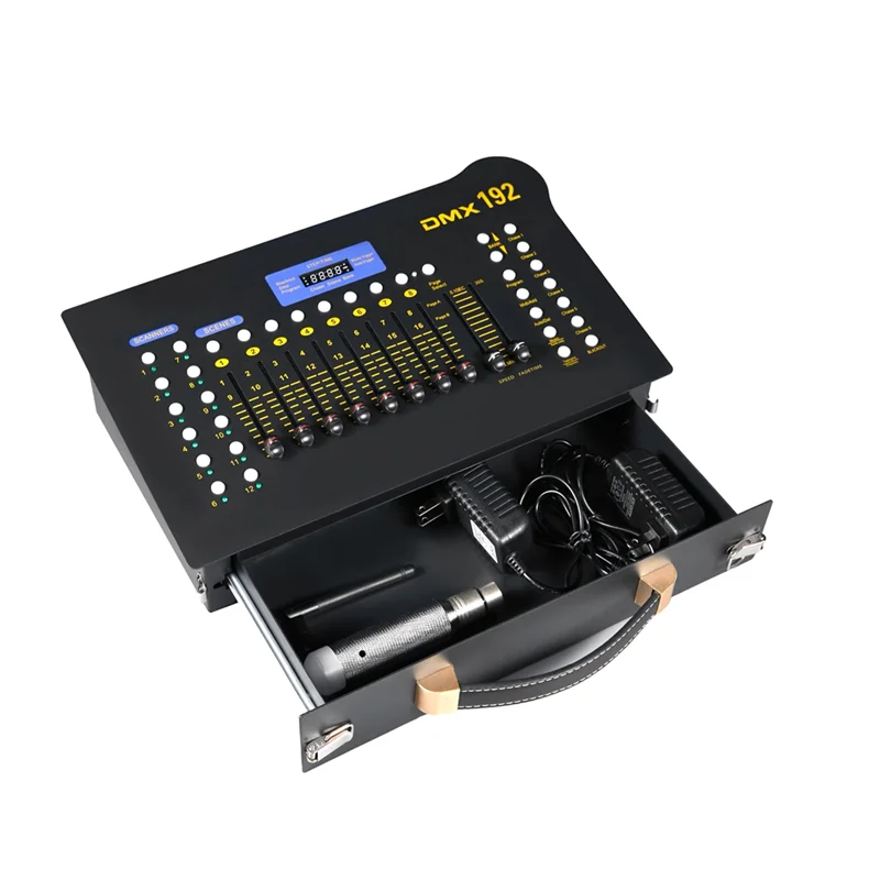 A41T 1 個ワイヤレス 192 チャンネルコンソールステージライト Dmx コントローラライブコンサート Djs クラブ米国プラグ