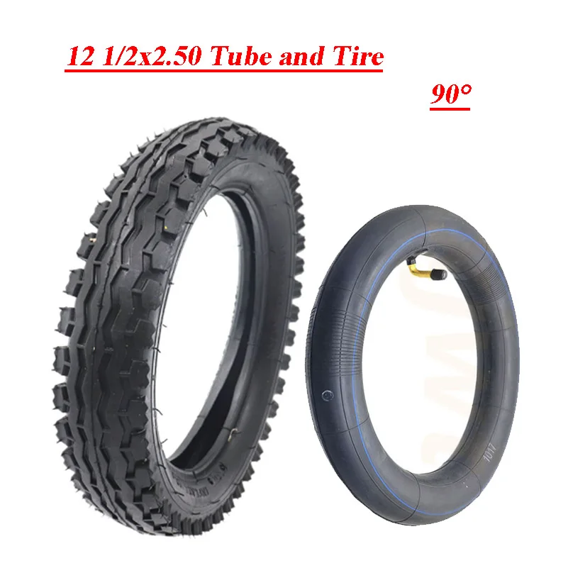 12 1/2x2.50 Pneumatic Wheel Tires High-Quality 12-inch Electric Bicycle Tyre Inner Tube 12*2.50 tyre