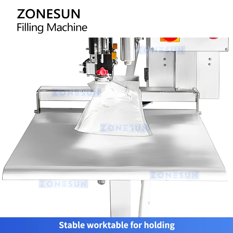 ZONESUN BIB Filler Robinet Bec Poudres Machine De Remplissage Boissons Sac D'eau En Boîte Équipement D'emballage ZS-BIB01M