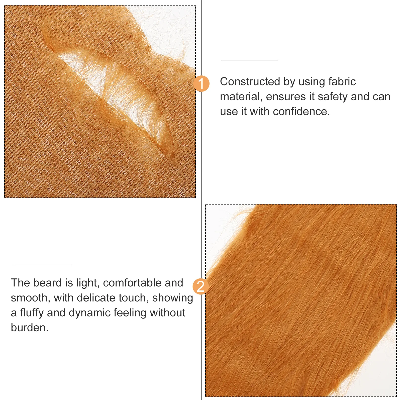 

Fake Beard Props Realistic Beards for Costumes Halloween to Weave Adult