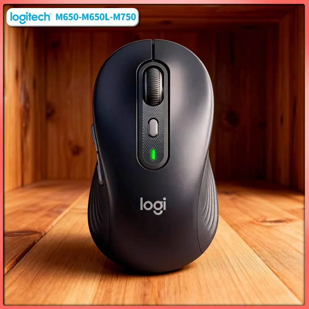 Logitech M750 Wireless Mouse - 90% Noise Reduction, 4000 DPI High Precision, 3-Device Quick Sync, Eco Shell Pick Tool