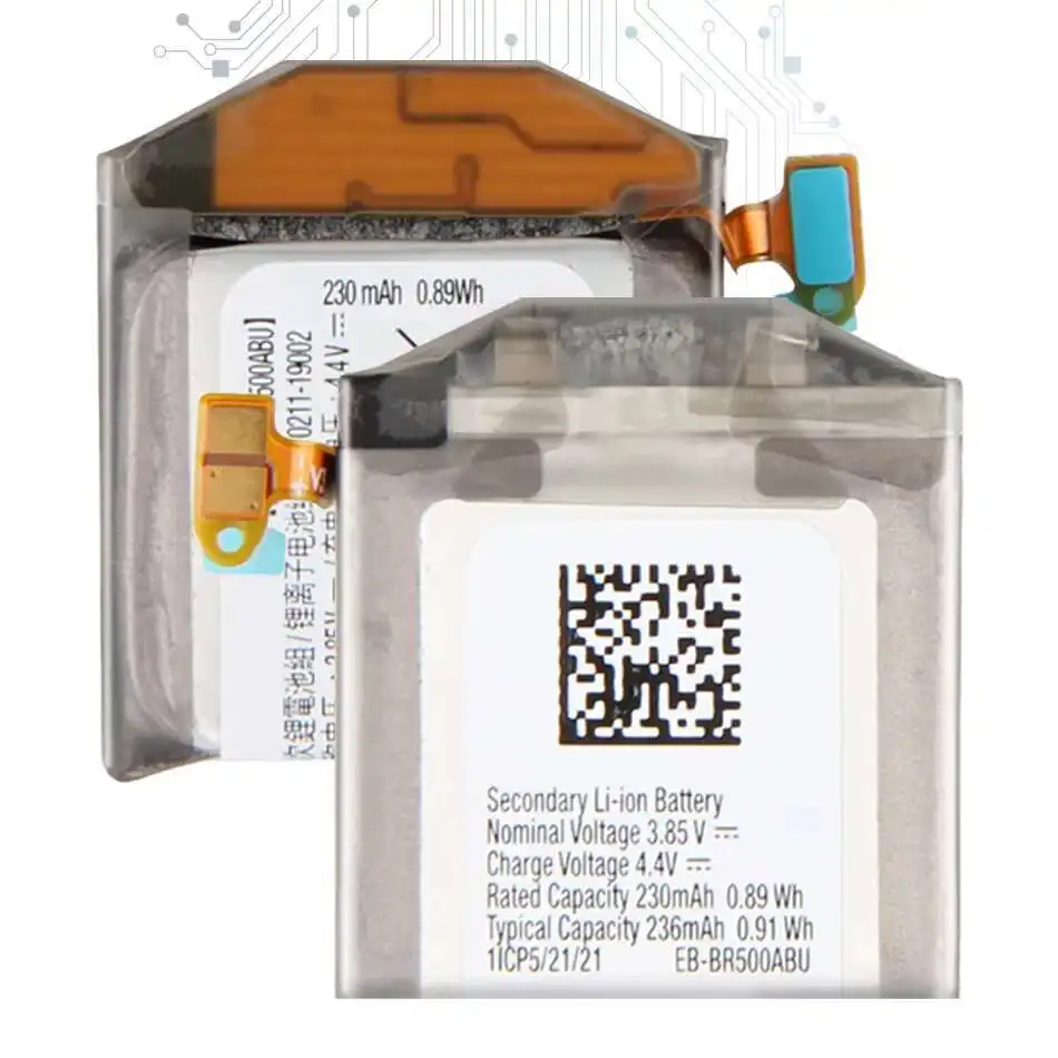 

Battery For Samsung Gear 1 2 Neo Active 2 40mm SM-R500 R500 SM-R500 Live SM-R382 S S2 Classic/3G R730 R732 SM-R750 R750 SM-R600