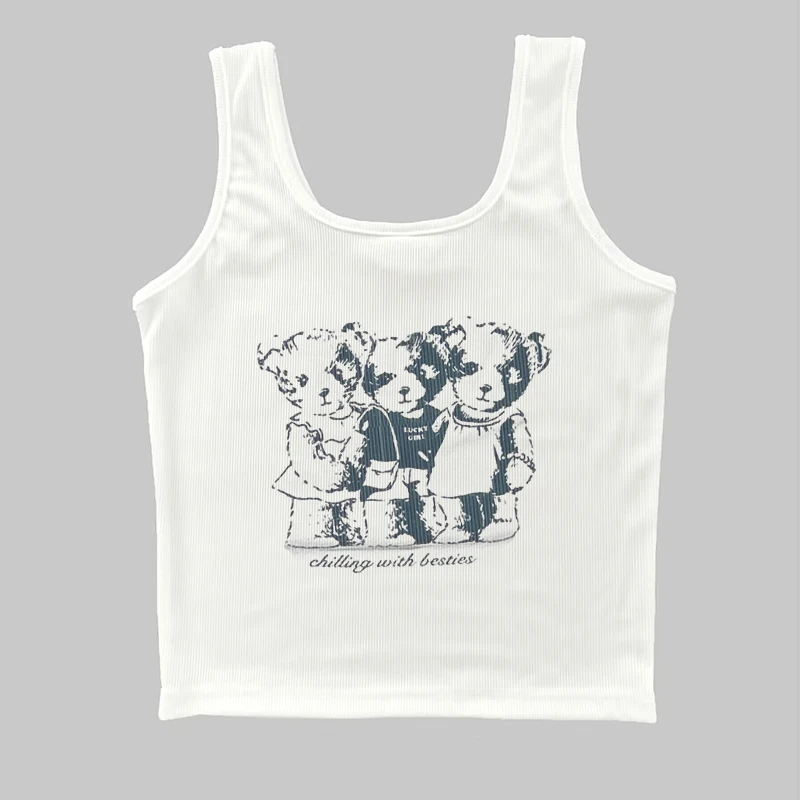 Y2K Style Tank Top … - image