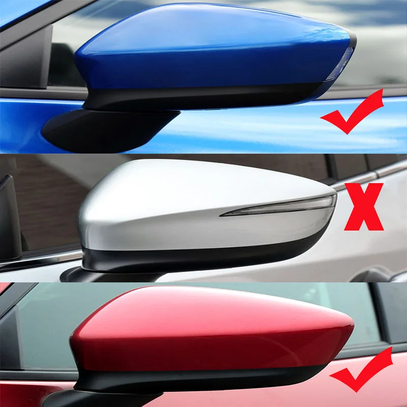 For Mazda CX5 CX-5 2012 2013 2014 Side Wing Mirror Cover Rearview Mirror Lid Cap Housing Shell White Black Gray Red Blue Silver