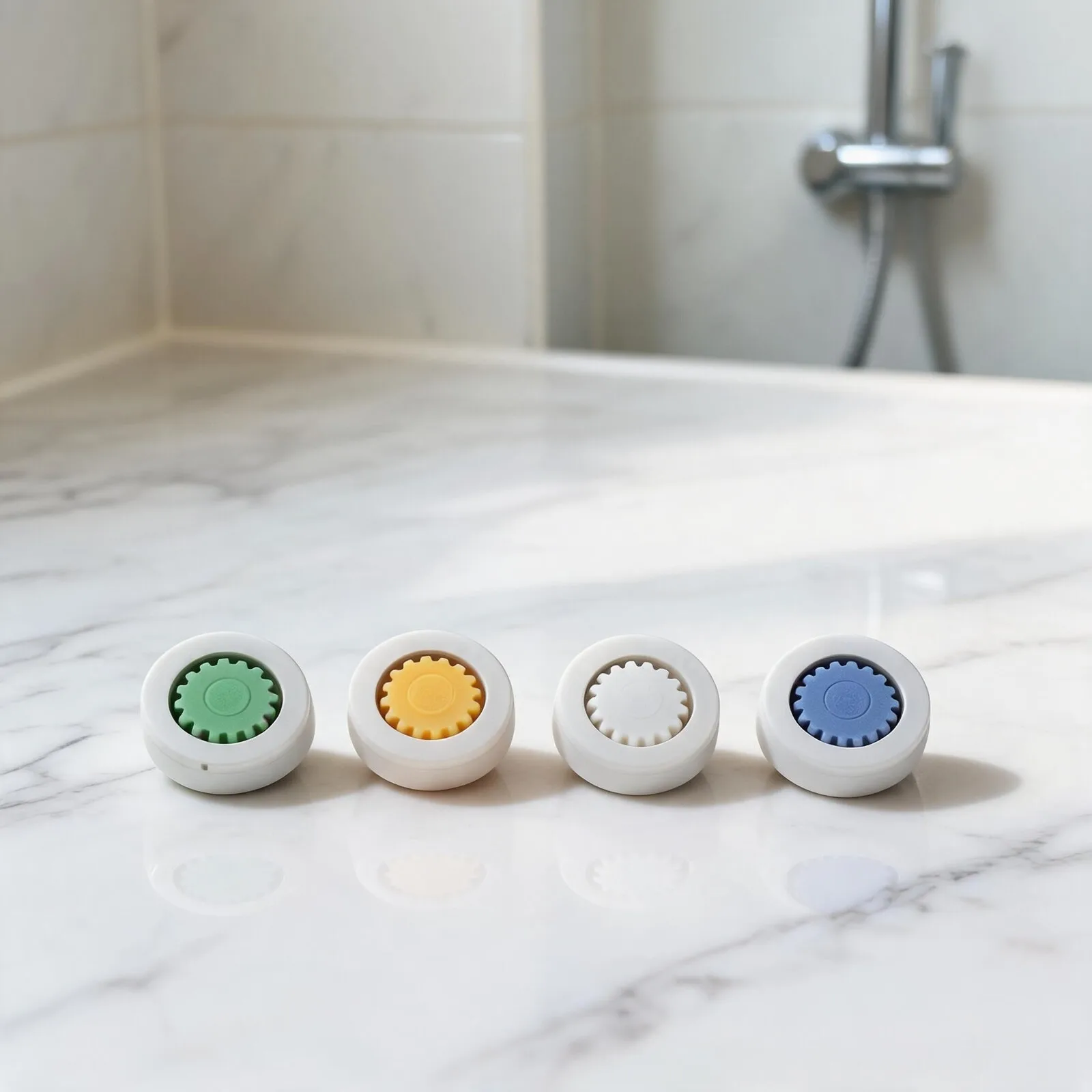 Shower Limiter Set Replacement Plastics 0.56x0.54x0.21 Inch 14.2 X 13.8 X 5.3 Mm Effective Water Saving Practical