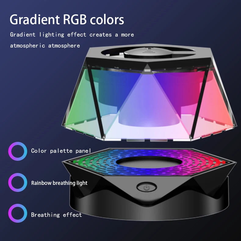 G300 Magnetic Portable Bluetooth Speaker Mini Sound Box Multifunctional RGB TWS stereo sound Bluetooth 5.3 Speaker