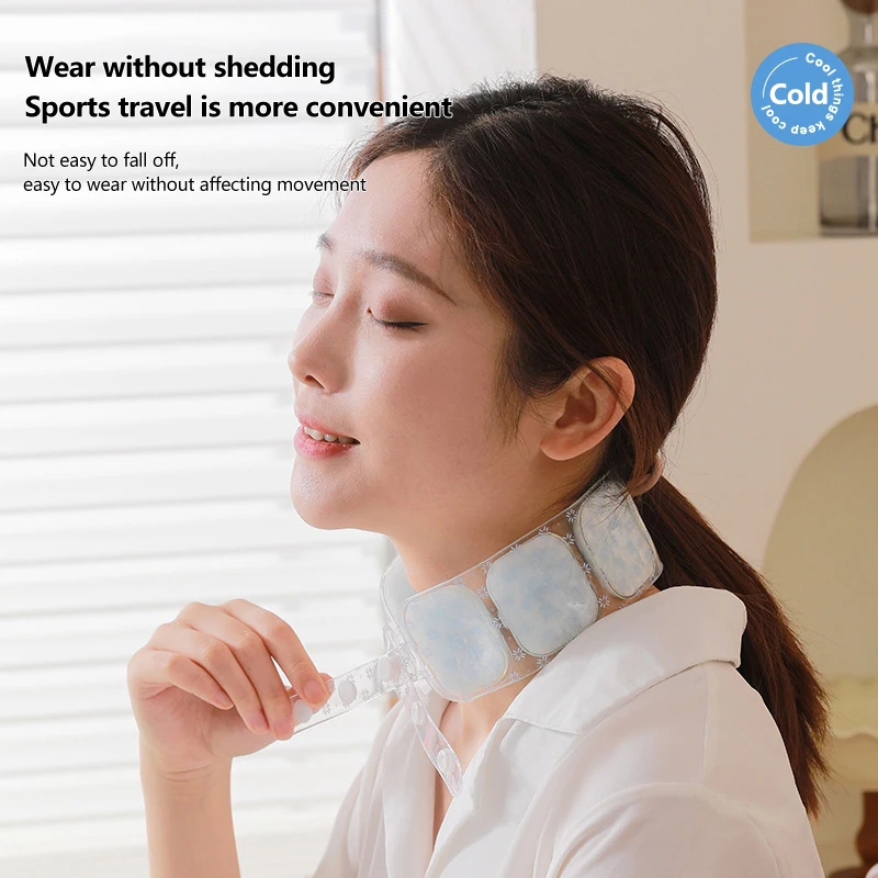 夏の首冷却リング屋外ランニングフィットネス釣りサイクリング旅行クールネックリングポータブル屋外冷却アクセサリー