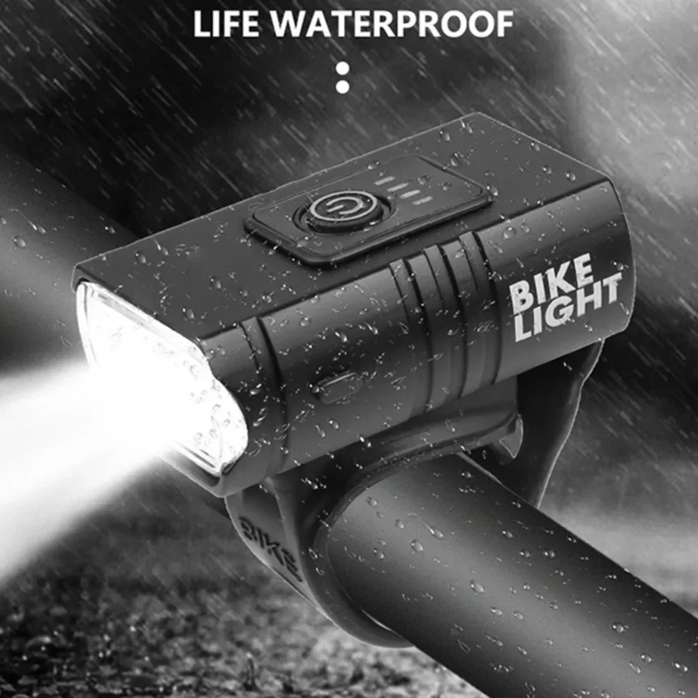 Heinast Smart Bicycle Light Rainproof USB LED 3000mAh MTB Front Light Headlight Cycling Flashlight Bike Light Accessories