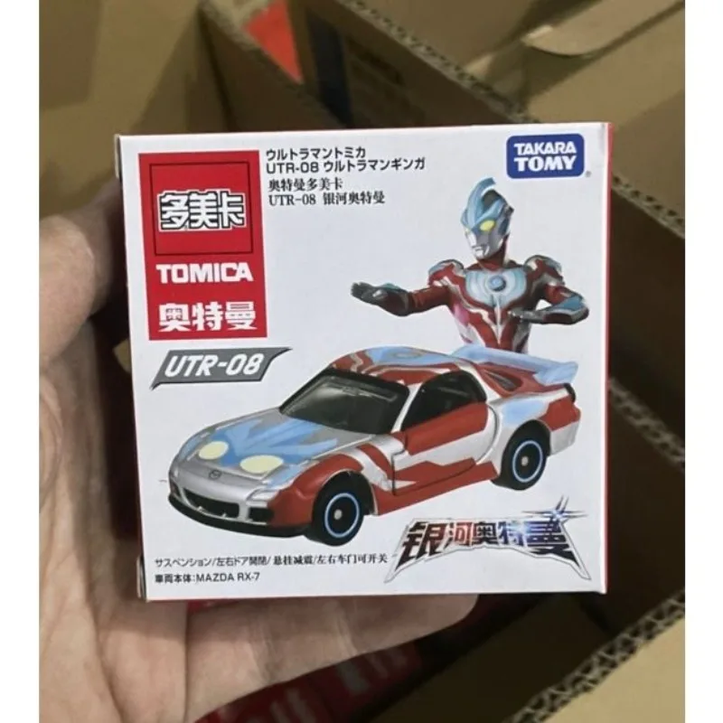 

Takara Tomy Tomica Ultraman UTR 08 Ginga Alloy Car 919674 Автомобильные игрушки, детские подарки на день рождения