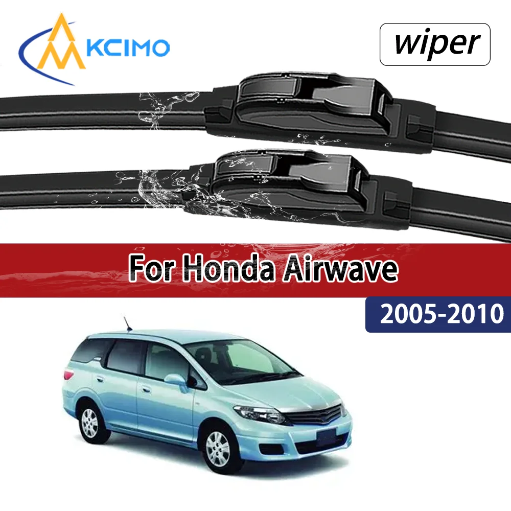 Für Honda Airwave GJ1/GJ2 2005-2010 2006 Kompatible Langlebige Geräuscharme Vordere Wischerblätter Auto Windschutzscheibe Auto Fenster Zubehör