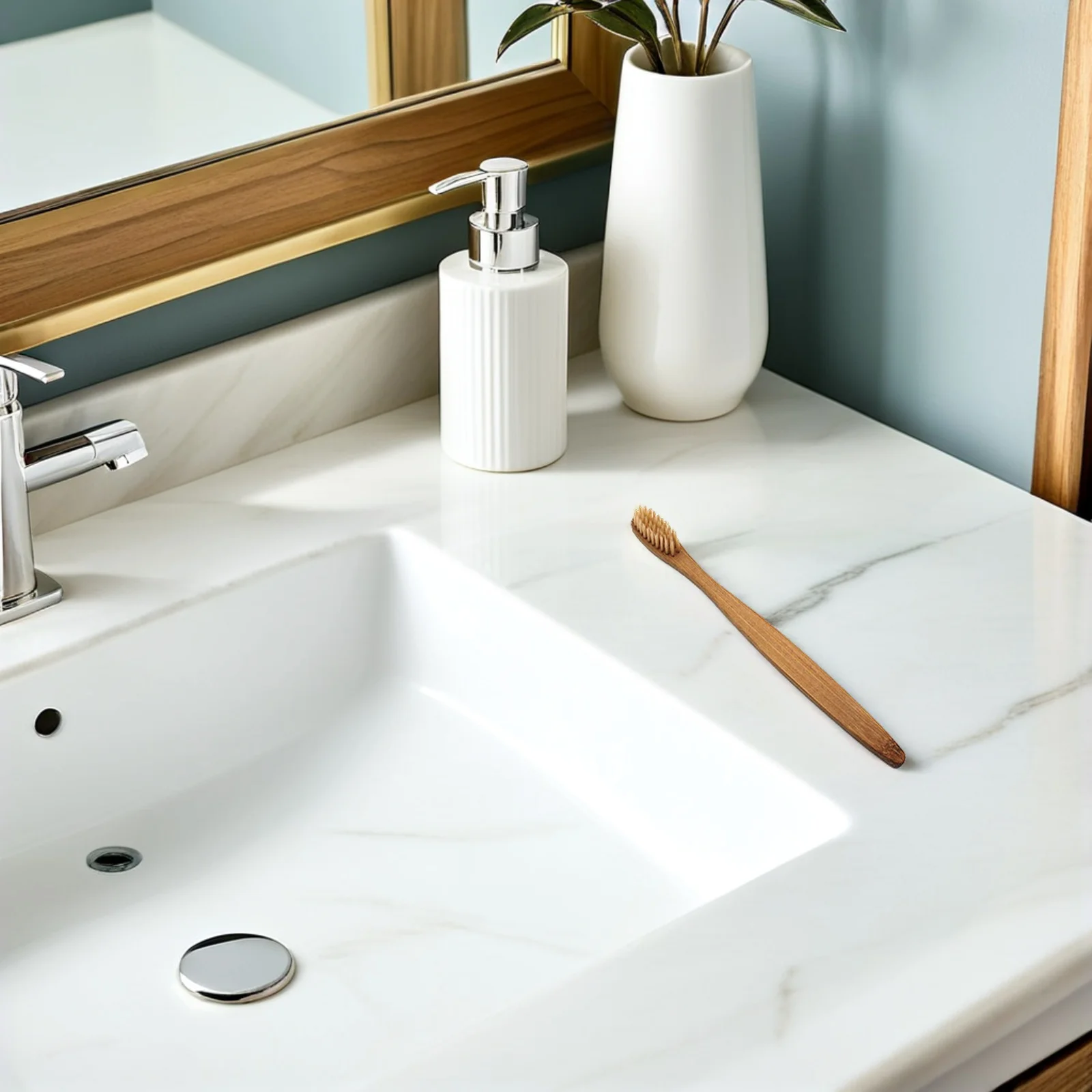 

50Pcs Reusable Bamboo Toothbrush Soft Bristle Design for Family Oral Cleaning Eco Friendly Adult Kids Travel Bathroom