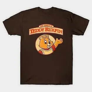 Teddy Ruxpin 80S Toys  Retro    Anime Graphic T-shirts unisex Short Sleeve  100%Cotton