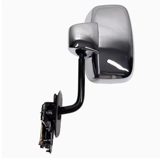 Chrome-Plated Rearview Right Side Mirror for To-yo-ta Coaster Jin-long Modification Hand-Operated Adjustable New Condition
