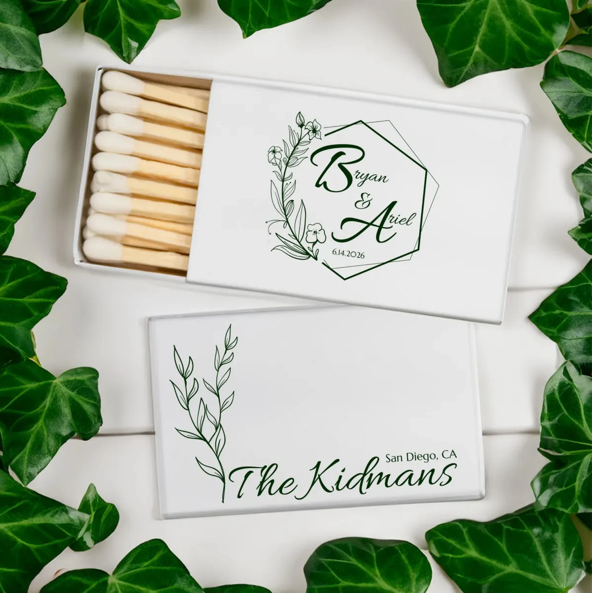 

Custom Wedding Matchboxes, Personalized Matchboxes, Wedding Matchbooks | Custom Wedding Favors, Custom Matchboxes