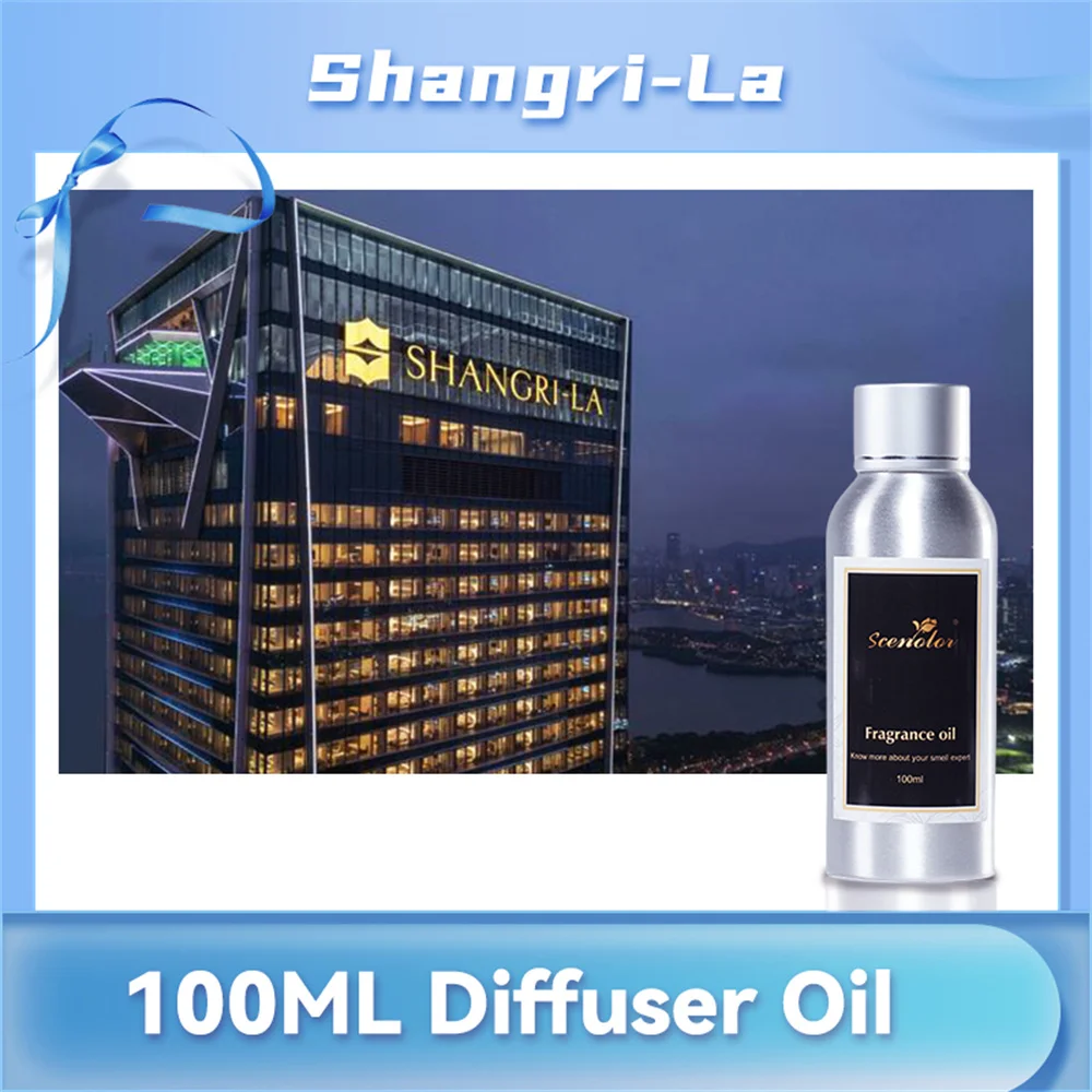 100ML Shangri-La Essential Oils For Diffuser Aromatherapy Scent Oil Natural Plant Room Fragrance Perfume Home Car Air Freshener