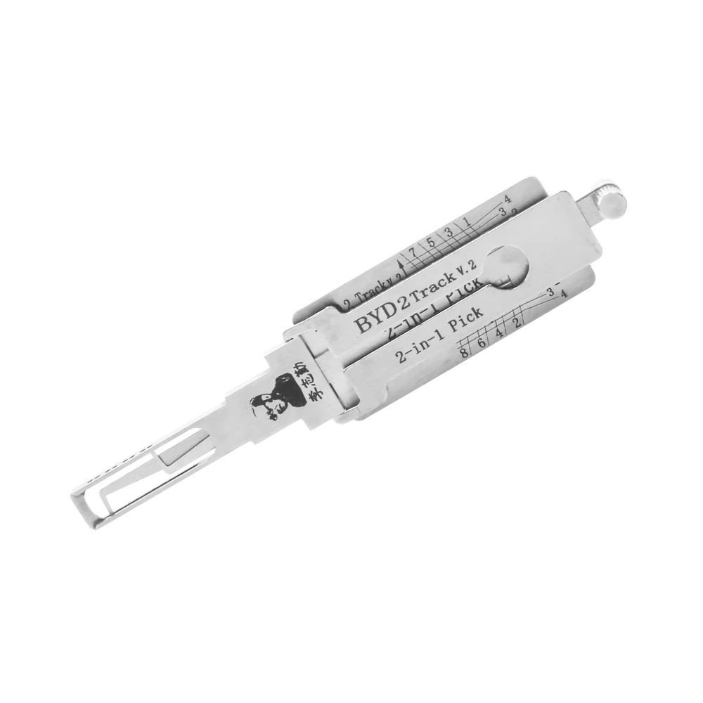 

BYD2 BYD-F0 lishi 2in1 Tool for BYD single-sided Internal Milling Car Lock Cylinder Locksmith Supplies Repair Tools