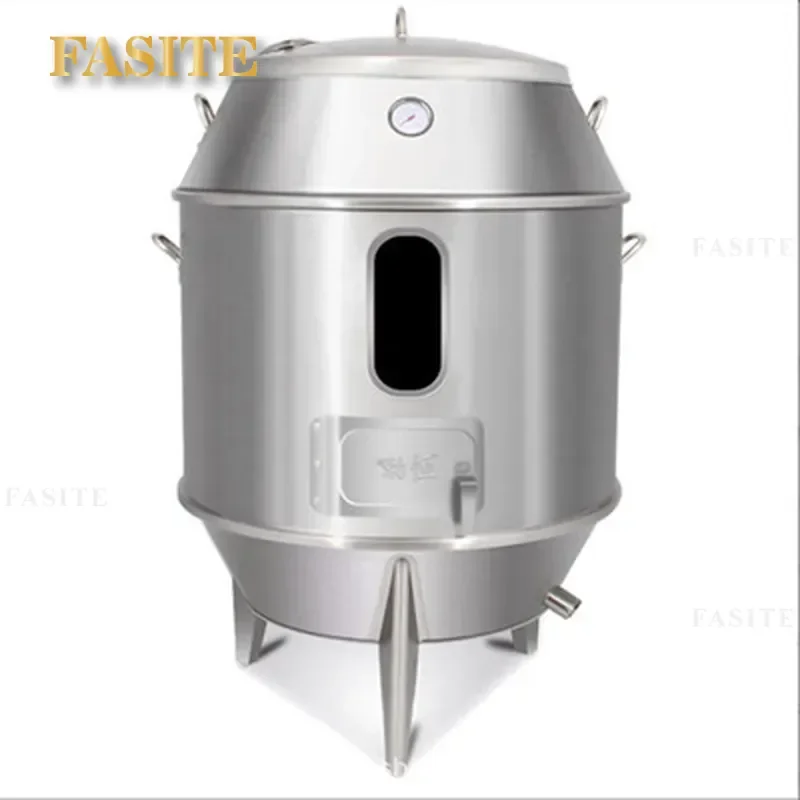 For Commercial Charcoal Gas Roast Duck Stove Double Layer Chicken Goose Crispy Pork Belly Roaster Heavy Duty Kitchen