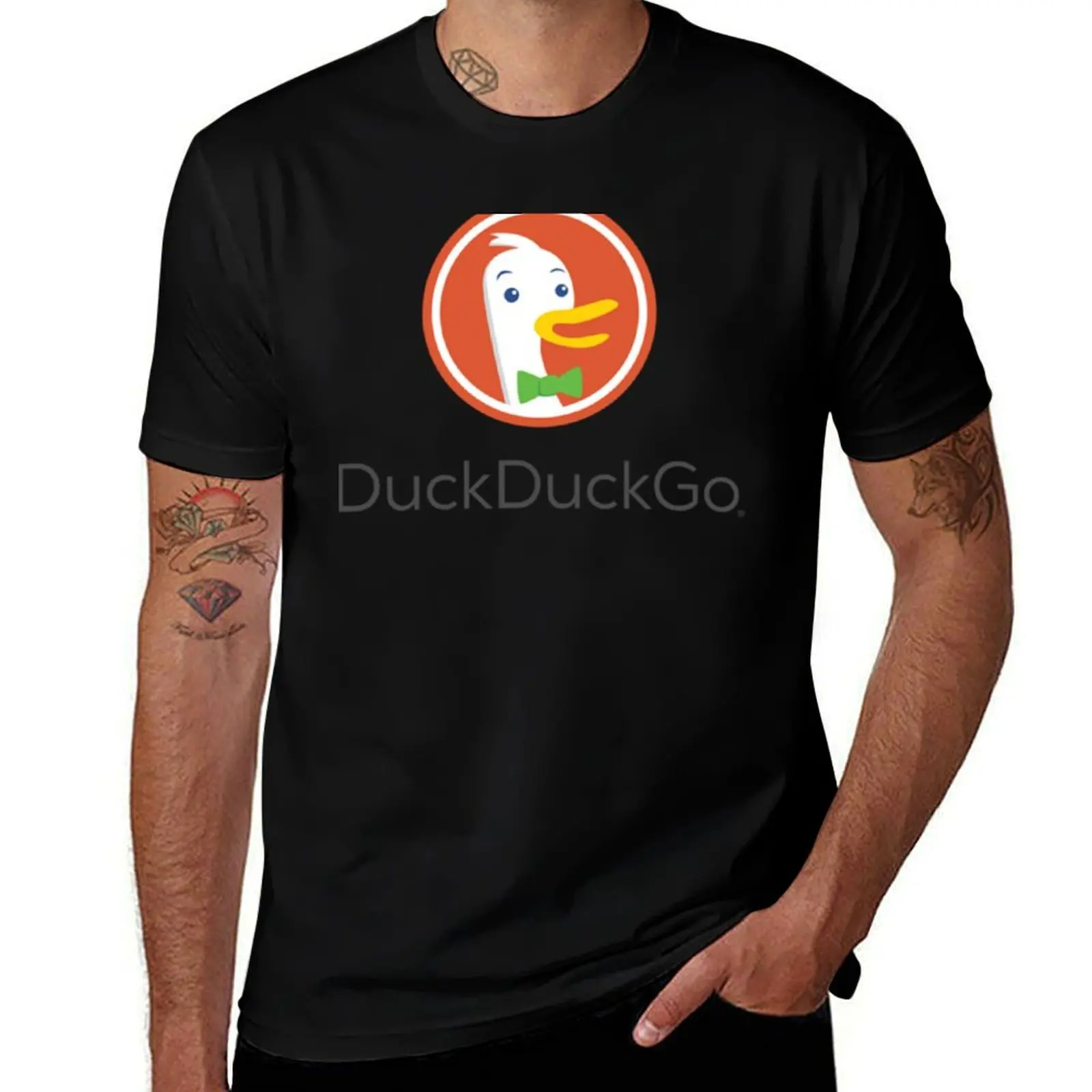 Duckduckgo Logo T-Shirt Summer Festival T-Shirt