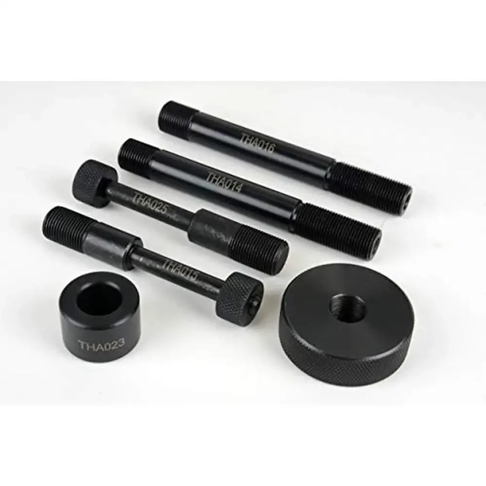 Zestaw 8 szt. wykrojników do otworów rozszerzanych z wgłębieniami, hydrauliczny napęd, kompatybilny z wykrojnikami, hartowana stal narzędziowa.